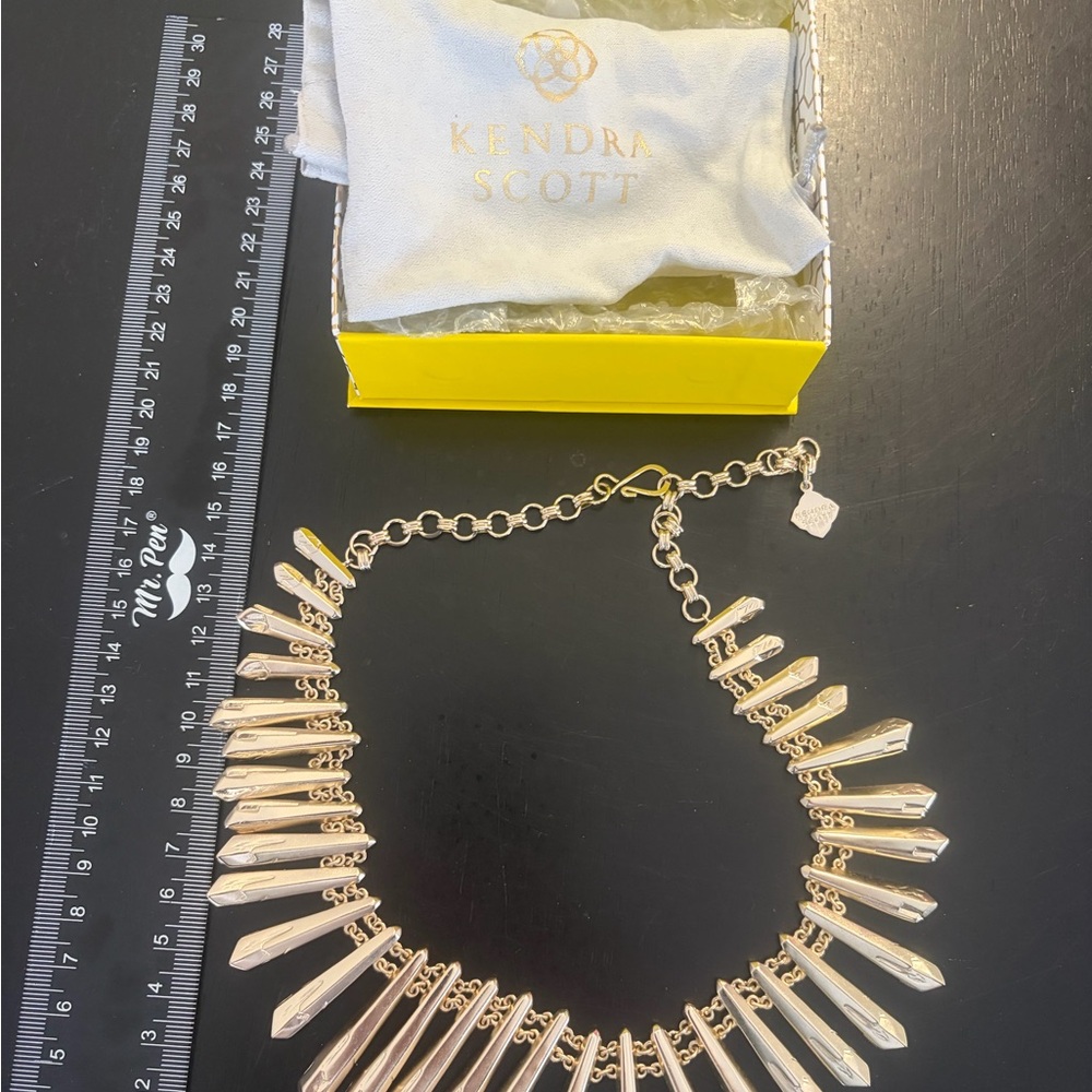 Kendra Scott Gold Statement Necklace
